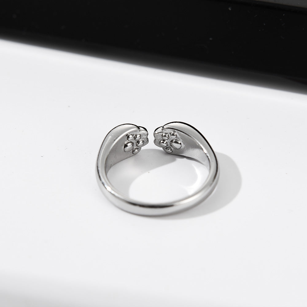 The Paw Print Ring