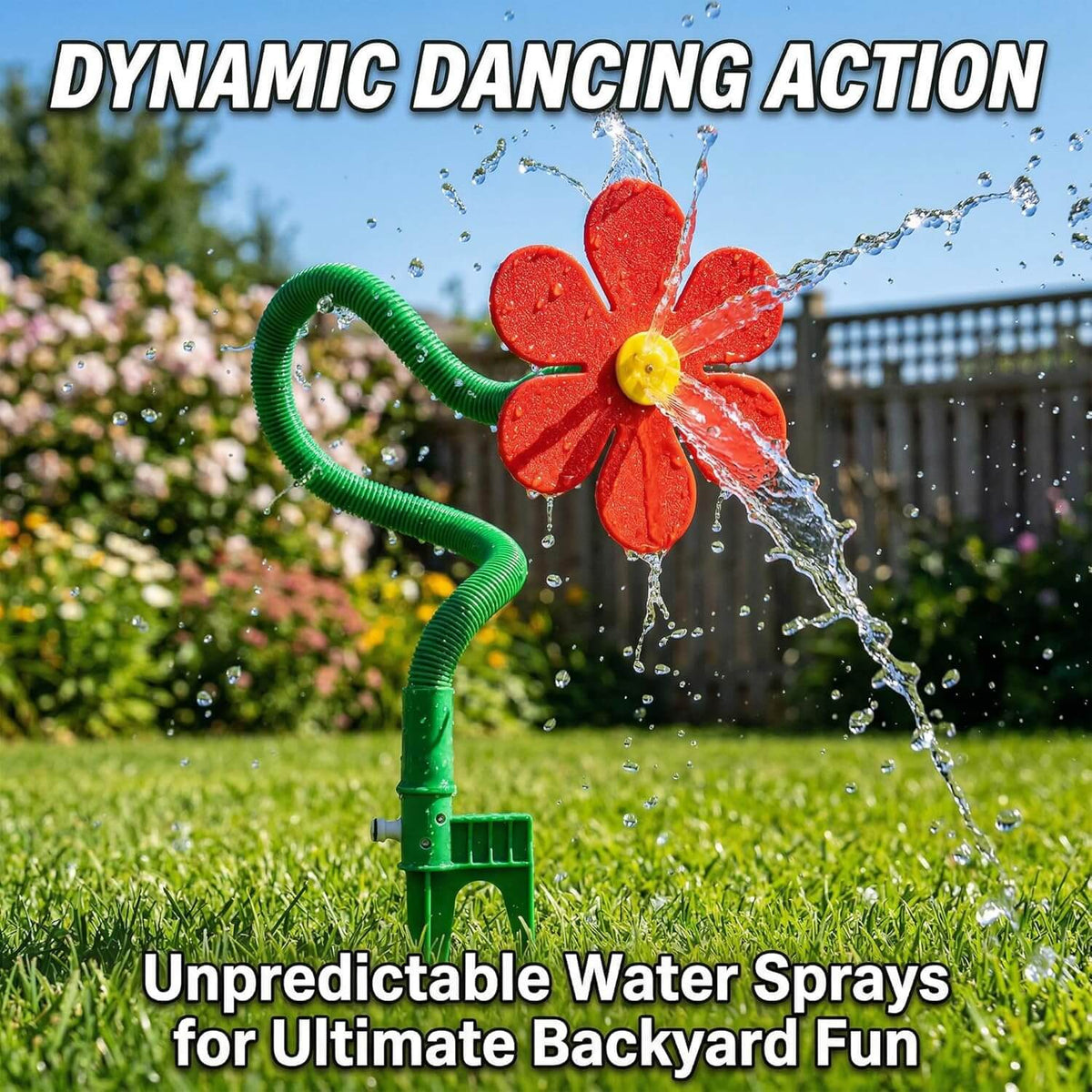 SavvyPet™ Dancing Daisy Sprinkler
