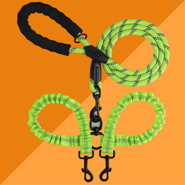 SavvyPet™ No-Tangle Double Leash