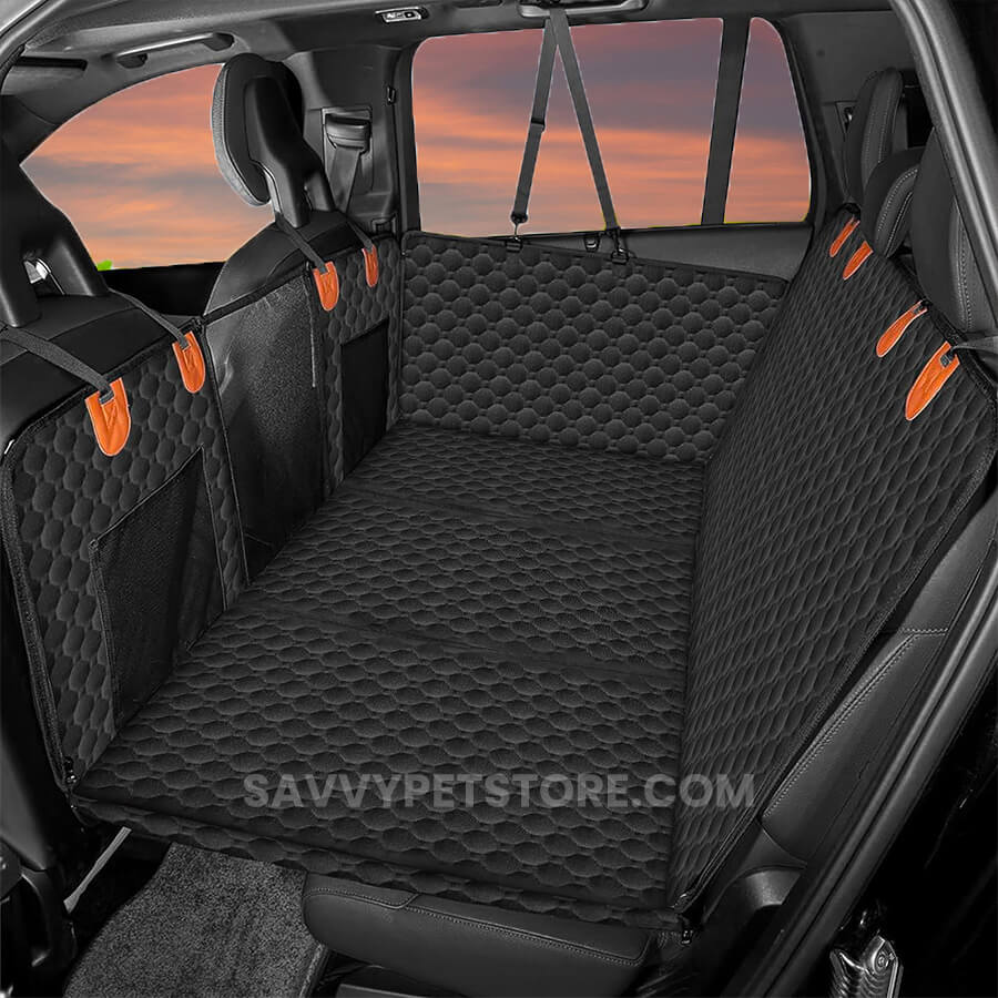 SavvyPet™ - Hard Bottom Car Seat Cover