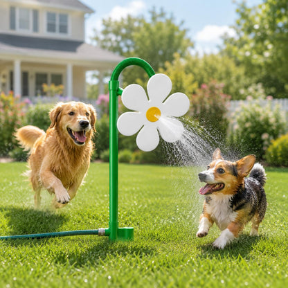 SavvyPet™ Dancing Daisy Sprinkler