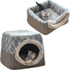 2-In-1 Cat House Bed