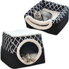 2-In-1 Cat House Bed