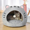 Load image into Gallery viewer, Whiskers Cave Cat Bed